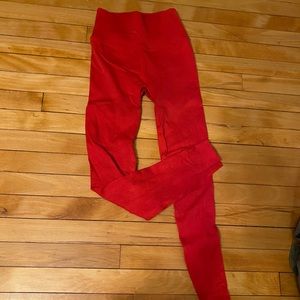 Fabletics seamless laser cut leggings M